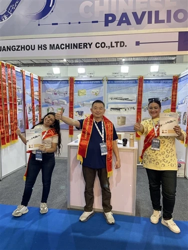 GUANGZHOU HS MACHINERY CO., LTD Mısır 2026 Oluklu Ambalaj Fuarında Parlıyor
